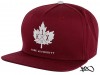 K1X Park Authority Snapback Cap red wine/light grey