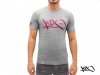 Triko K1X Grip Tag Tee grey/red